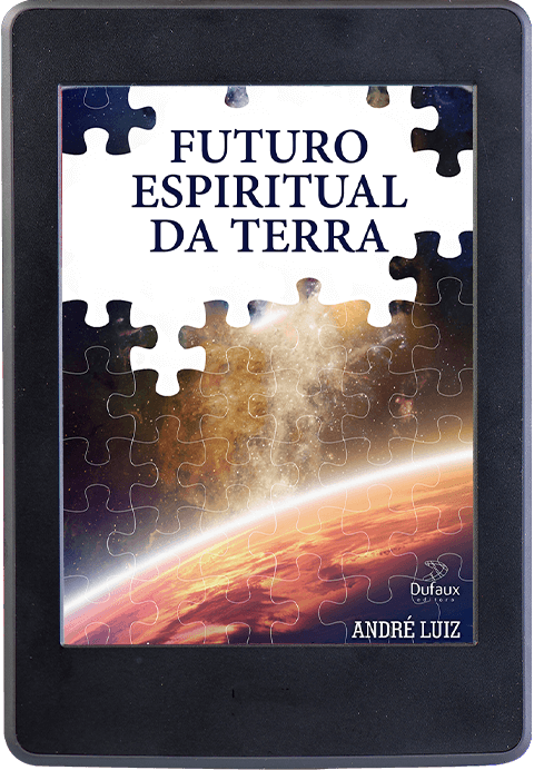 Ebook Futuro espiritual da Terra no tablet