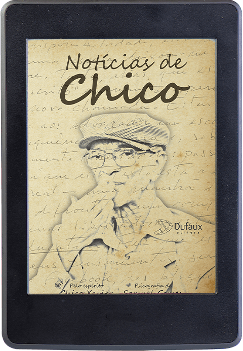 Ebook Notícias de Chico no tablet